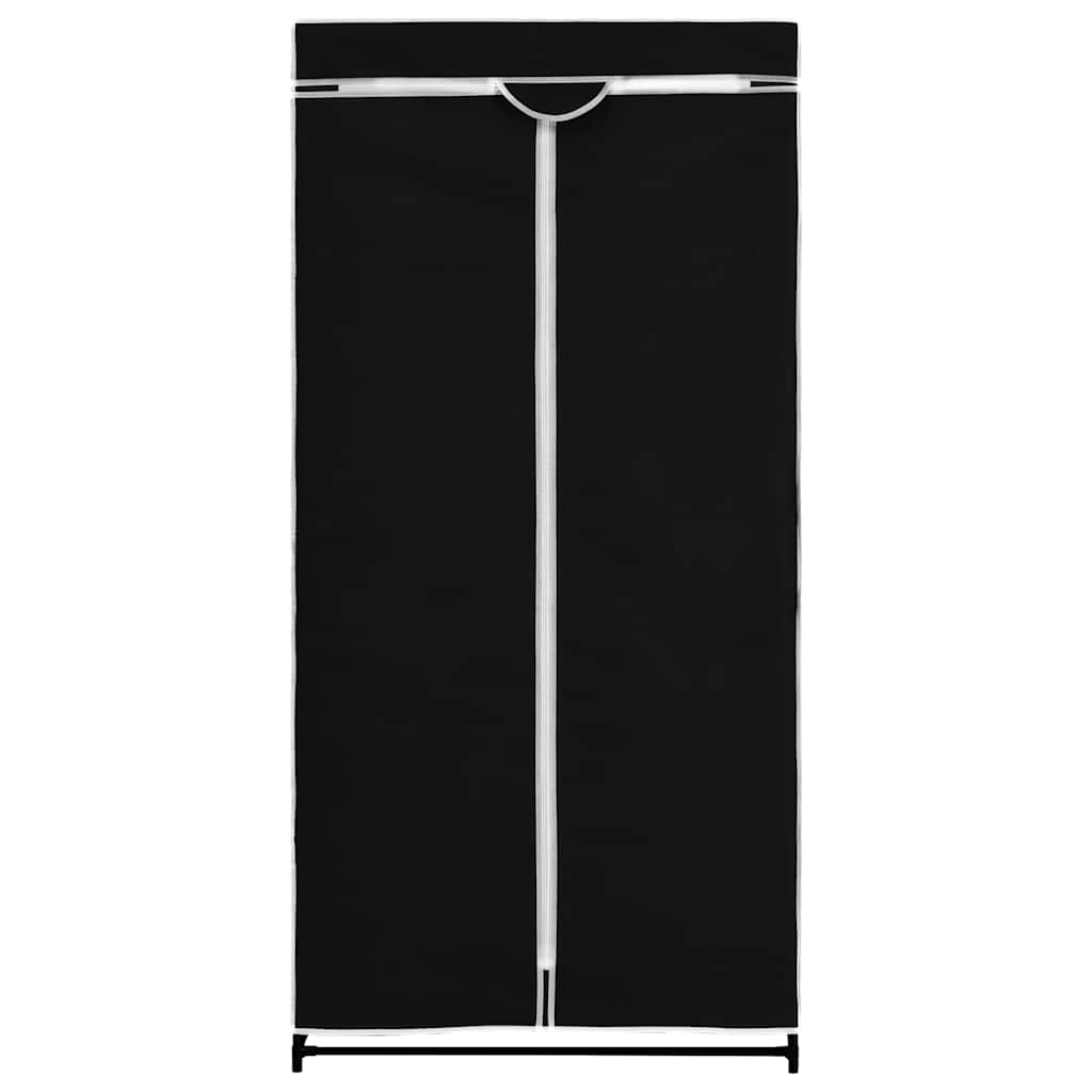 Armadio 2 pz Nero 75x50x160 cm | homemem39