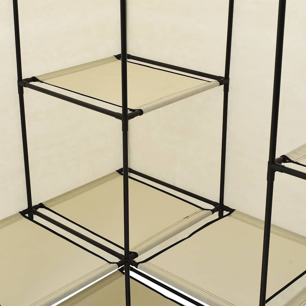 Armadio Angolare Crema 130x87x169 cm | homemem39