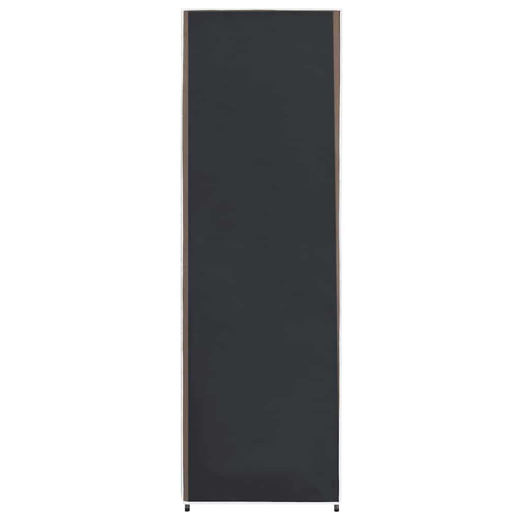 Armadio Nero 87x49x159 cm in Tessuto | homemem39