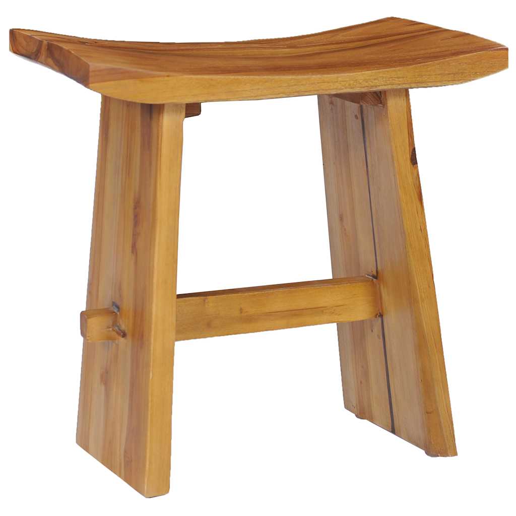 Sgabello in Legno Massello di Teak - homemem39