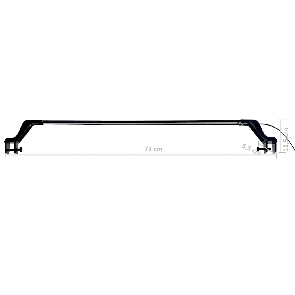 Luce a LED per Acquario con Morsetti 75-90 cm Blu e Bianco | homemem39