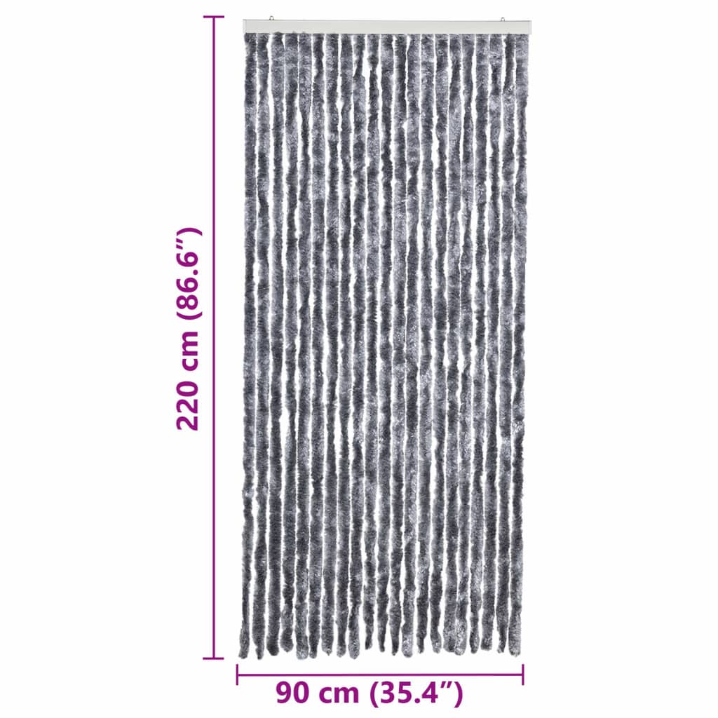 Zanzariera Argento 90x220 cm Ciniglia | homemem39