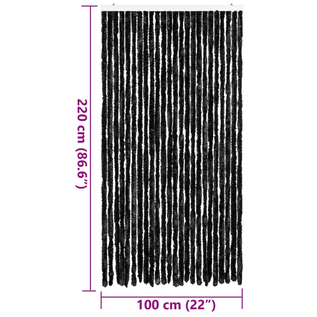 Zanzariera Antracite 100x220 cm Ciniglia | homemem39
