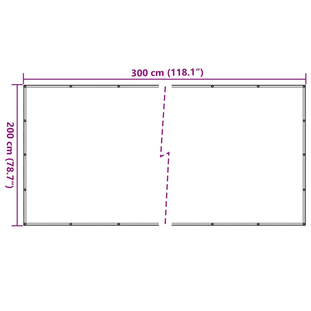 Rete per Rimorchi in HDPE 2x3 m Nera | homemem39