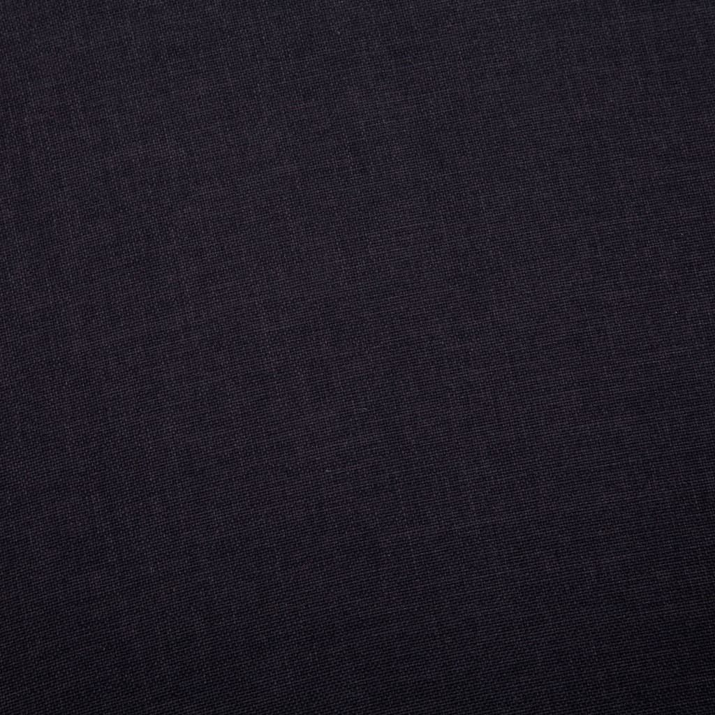 Set Divani 2 pz in Tessuto Nero | homemem39
