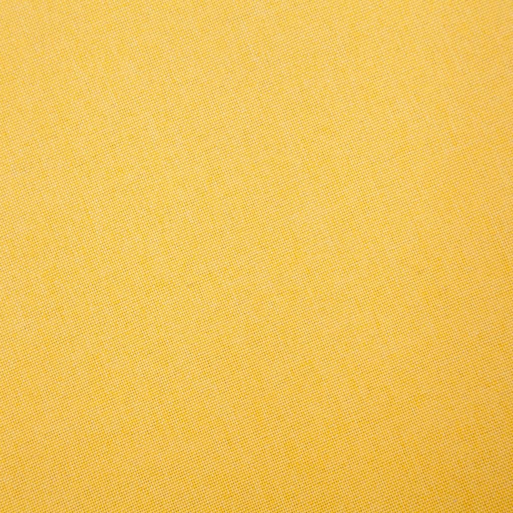 Set Divani 2 pz in Tessuto Giallo | homemem39