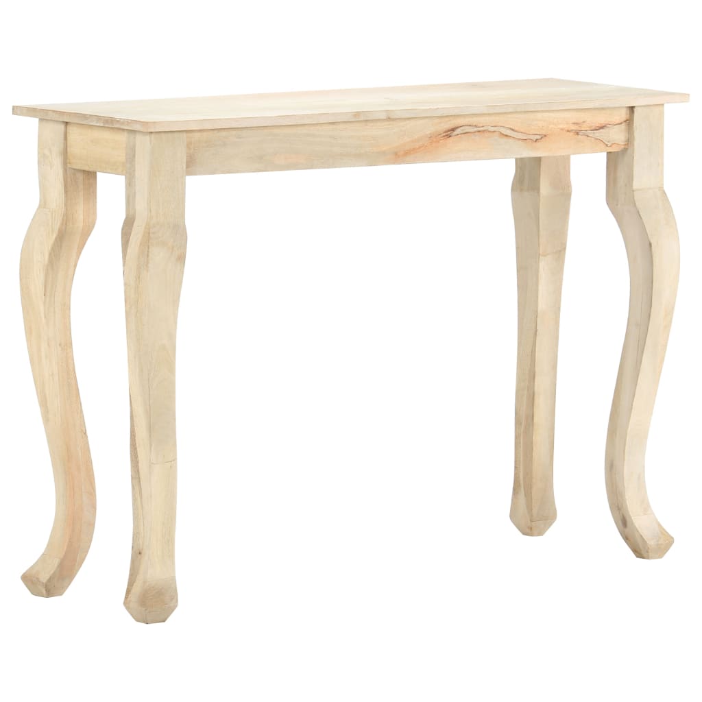 Consolle 110x35x77 cm in Legno Massello di Mango