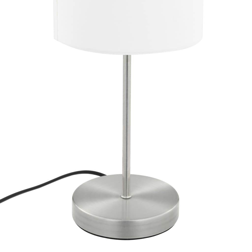 Lampade da Tavolo 2 pz Pulsanti Touch Bianche E14 | homemem39