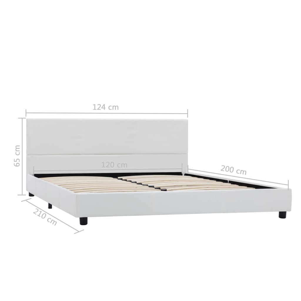 Giroletto Bianco in Similpelle 120x200 cm