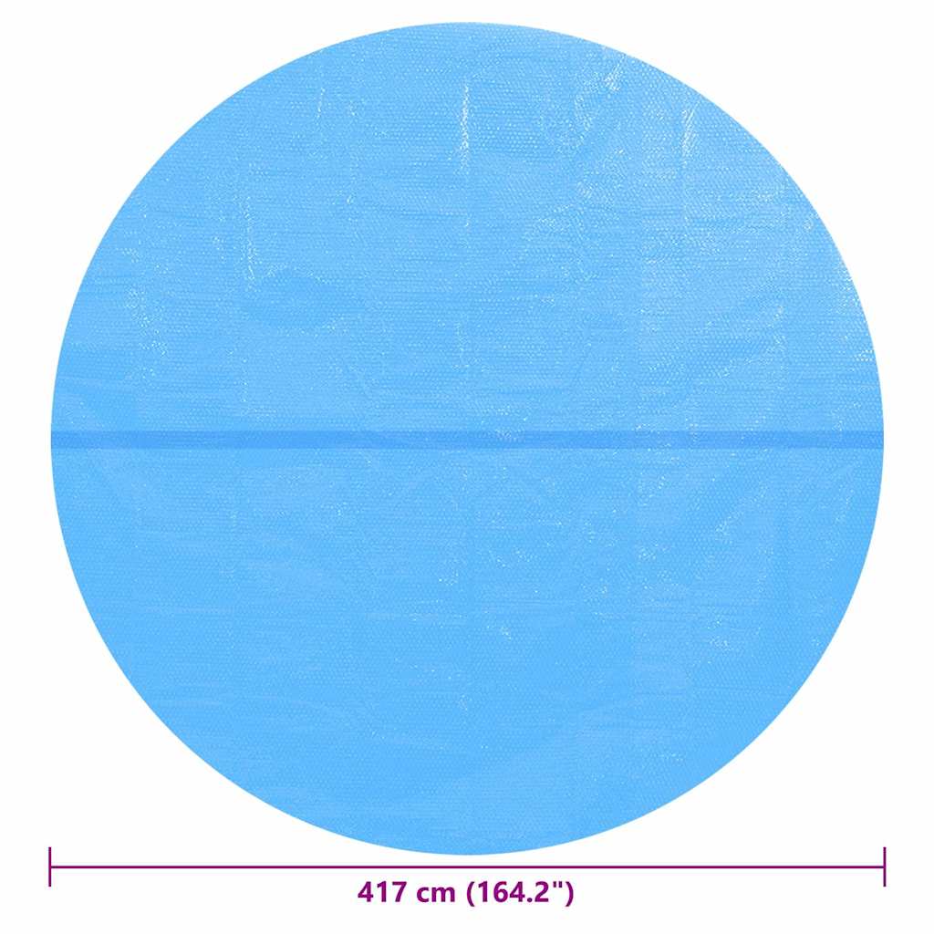Copertura per Piscina Blu 417 cm in PE