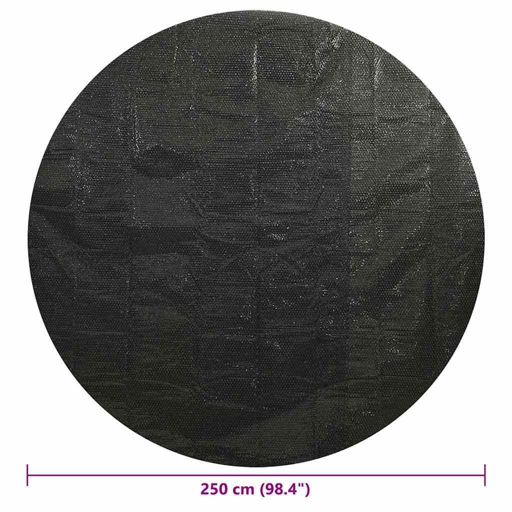 Copertura per Piscina Nera 250 cm PE | homemem39