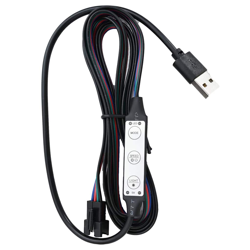 Giroletto con LED senza Materasso Nero in Similpelle 90x200 cm | homemem39