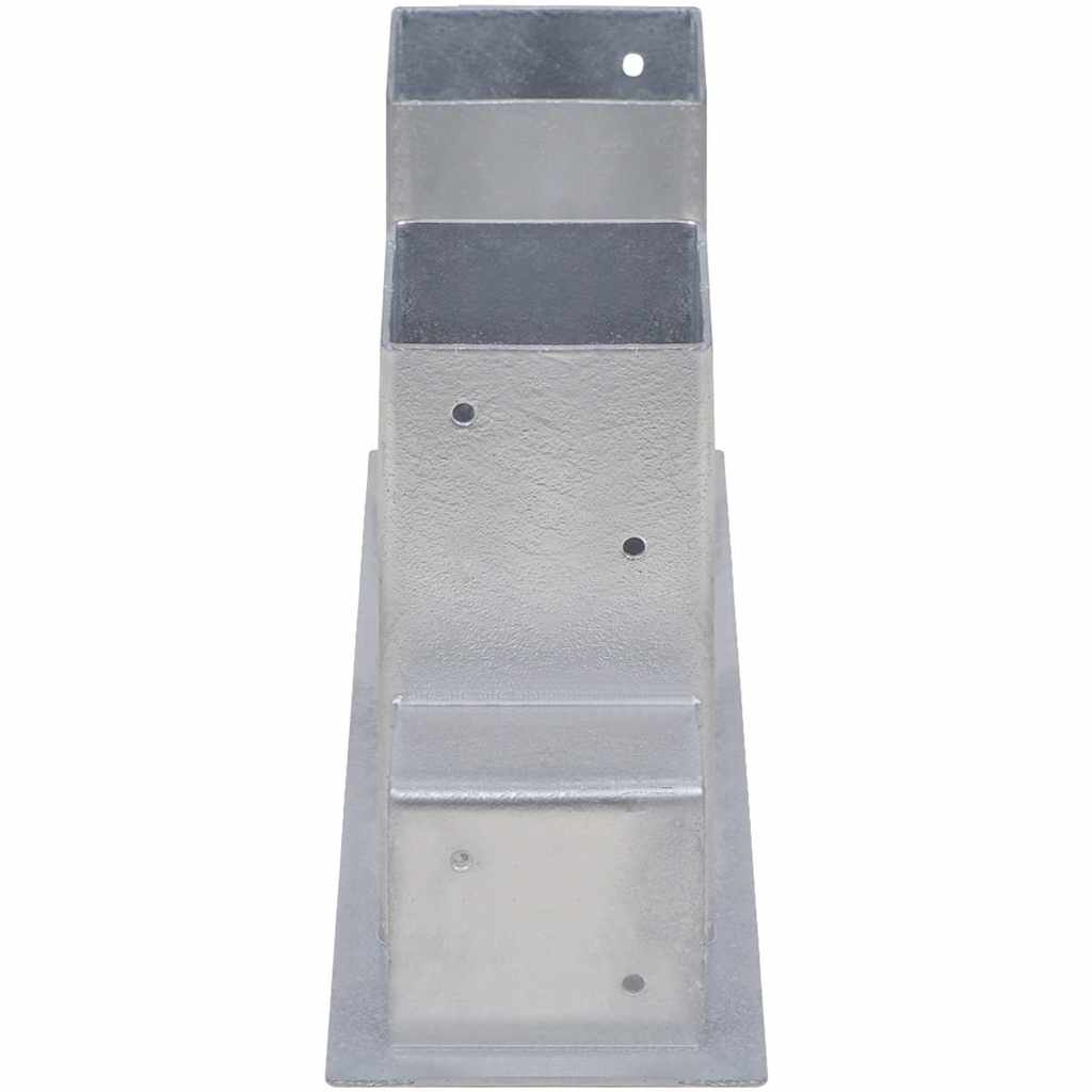 Set Supporti per Legna da Ardere 12 pz in Acciaio Argento | homemem39