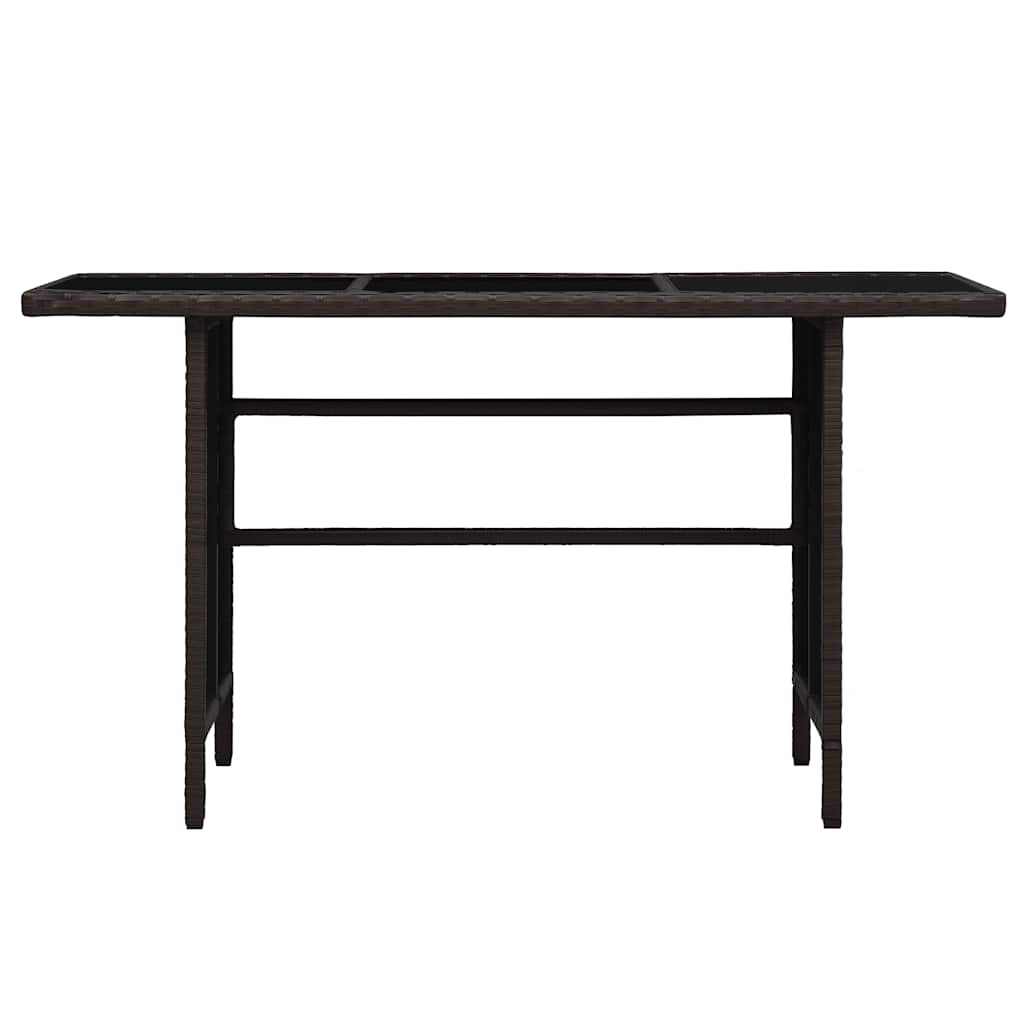 Set Divani da Giardino 3 pz con Cuscini in Polyrattan