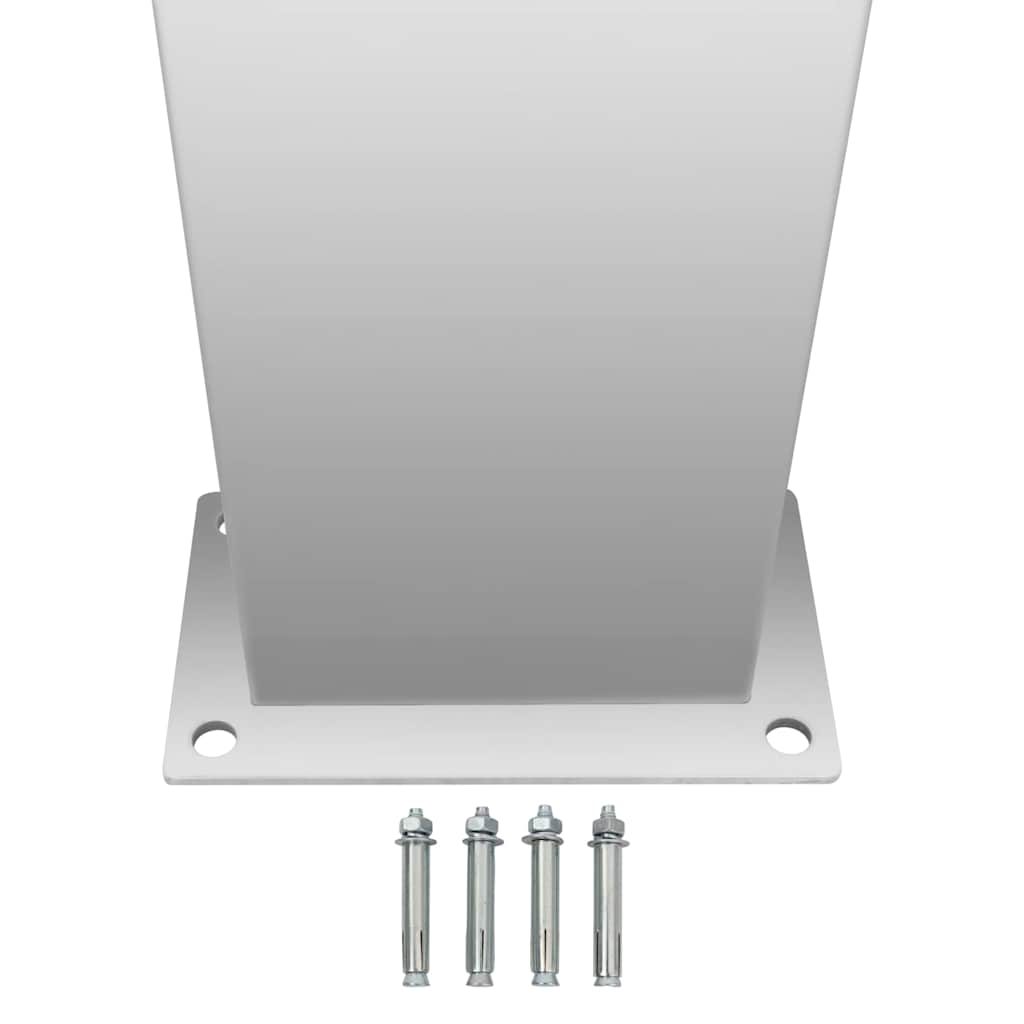 Doccia da Giardino in Acciaio Inox Quadrata - homemem39
