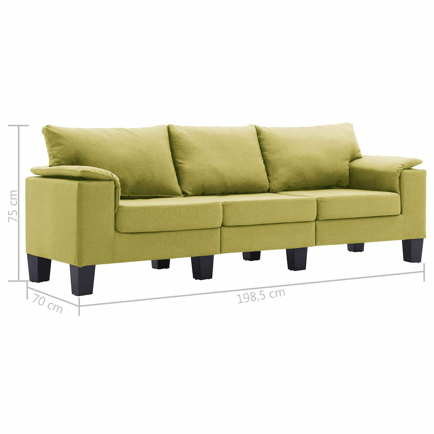 Divano Verde Tessuto | homemem39