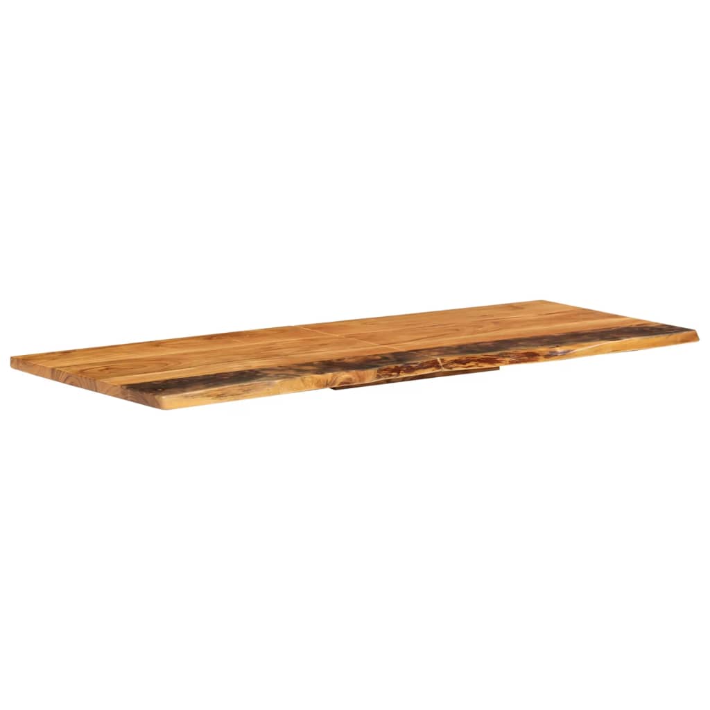 Piano per Vanità Bagno in Massello di Acacia 140x52x2,5 cm | homemem39
