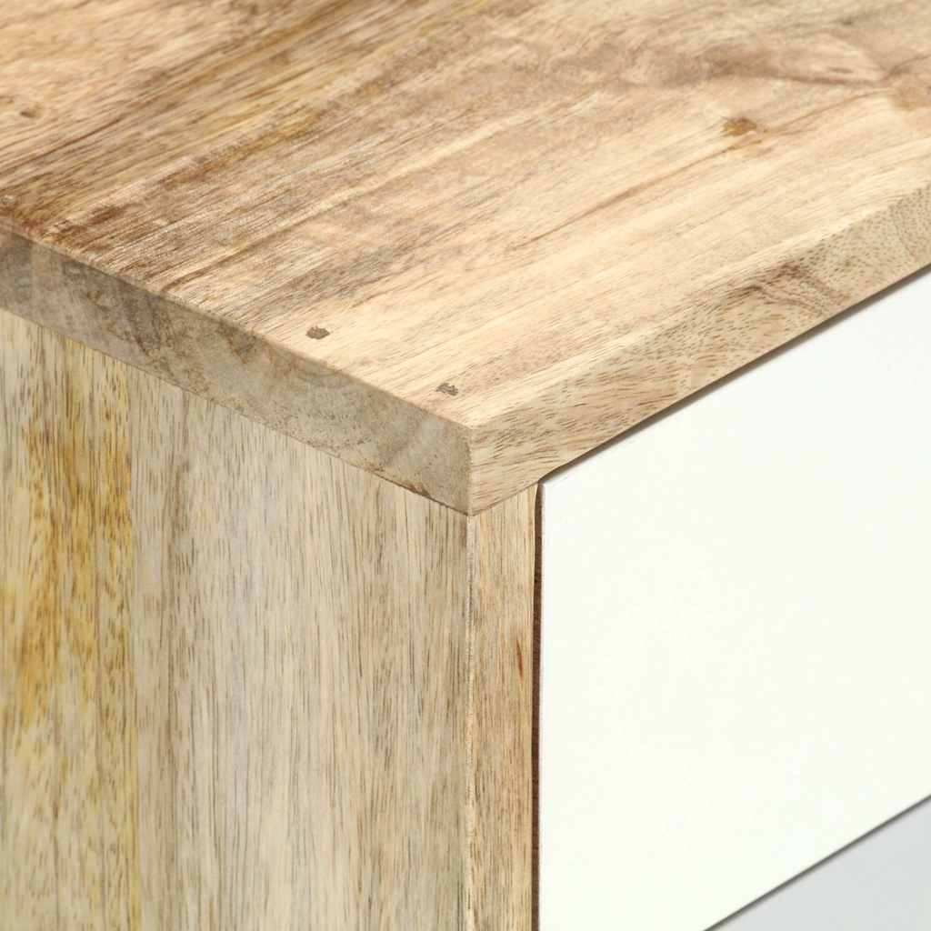 Comodino in Legno Massello di Mango