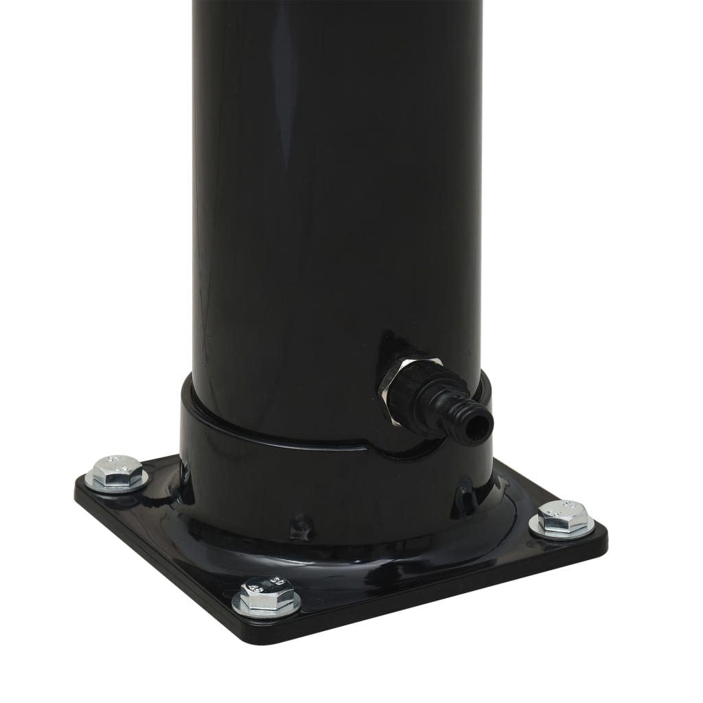 Doccia ad Energia Solare Nera 220 cm 20 L | homemem39