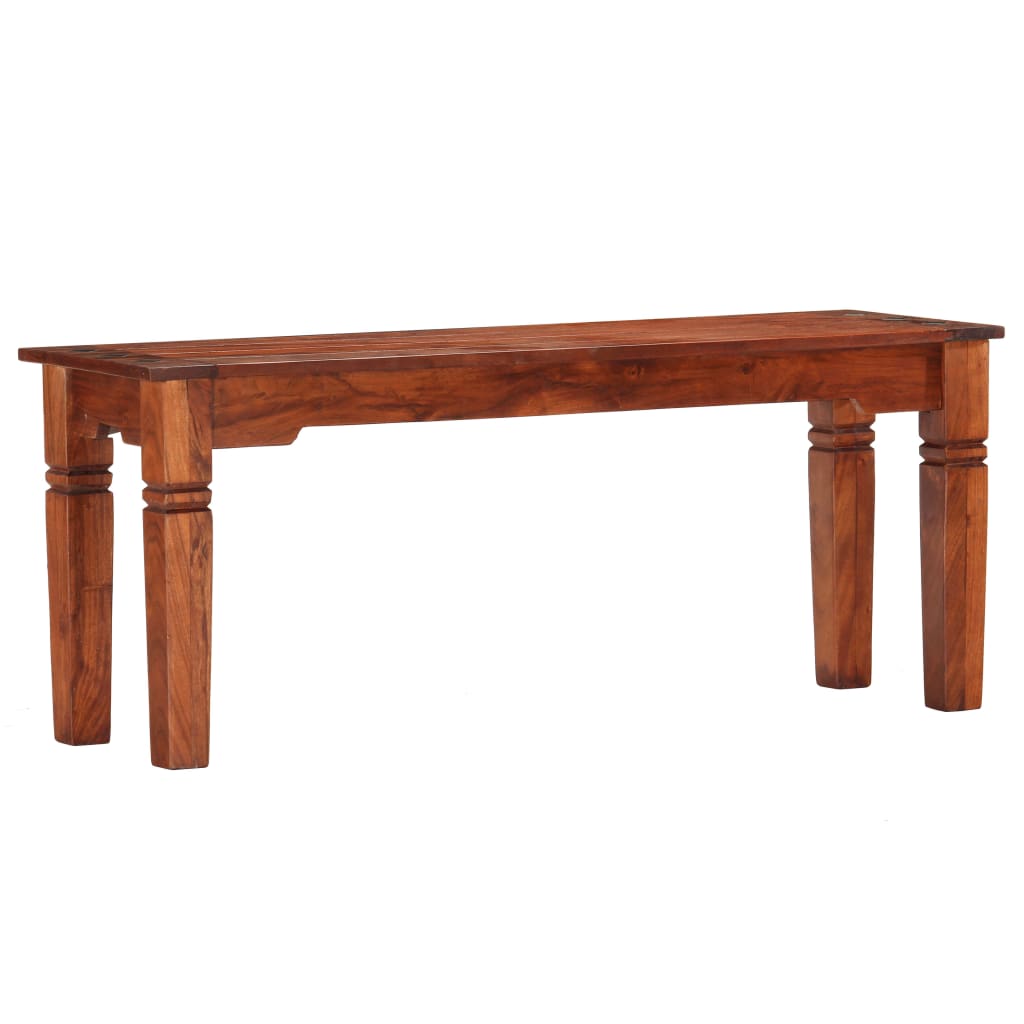 Panca 110 cm in Legno Massello di Acacia | homemem39
