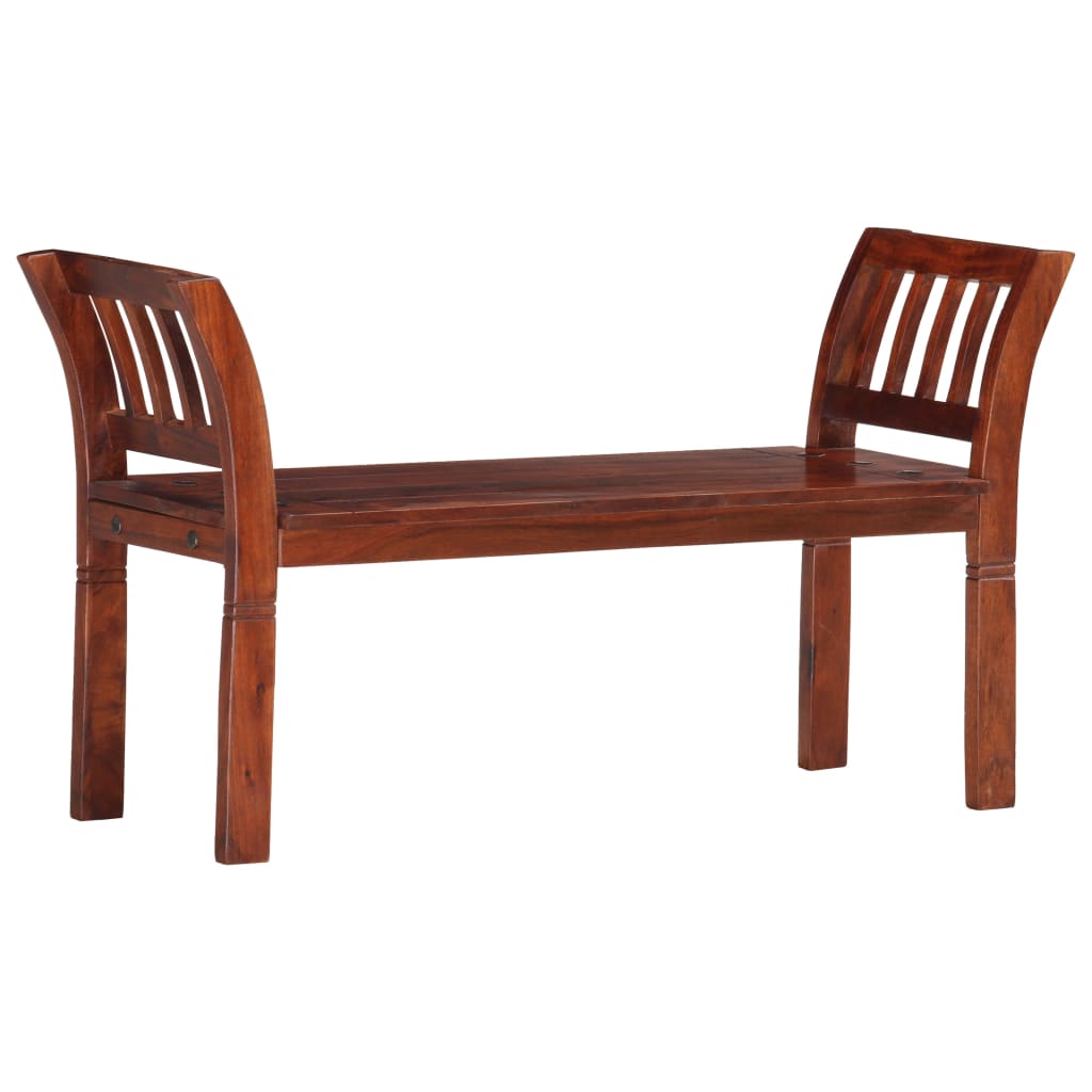 Panca 111 cm in Legno Massello di Acacia | homemem39