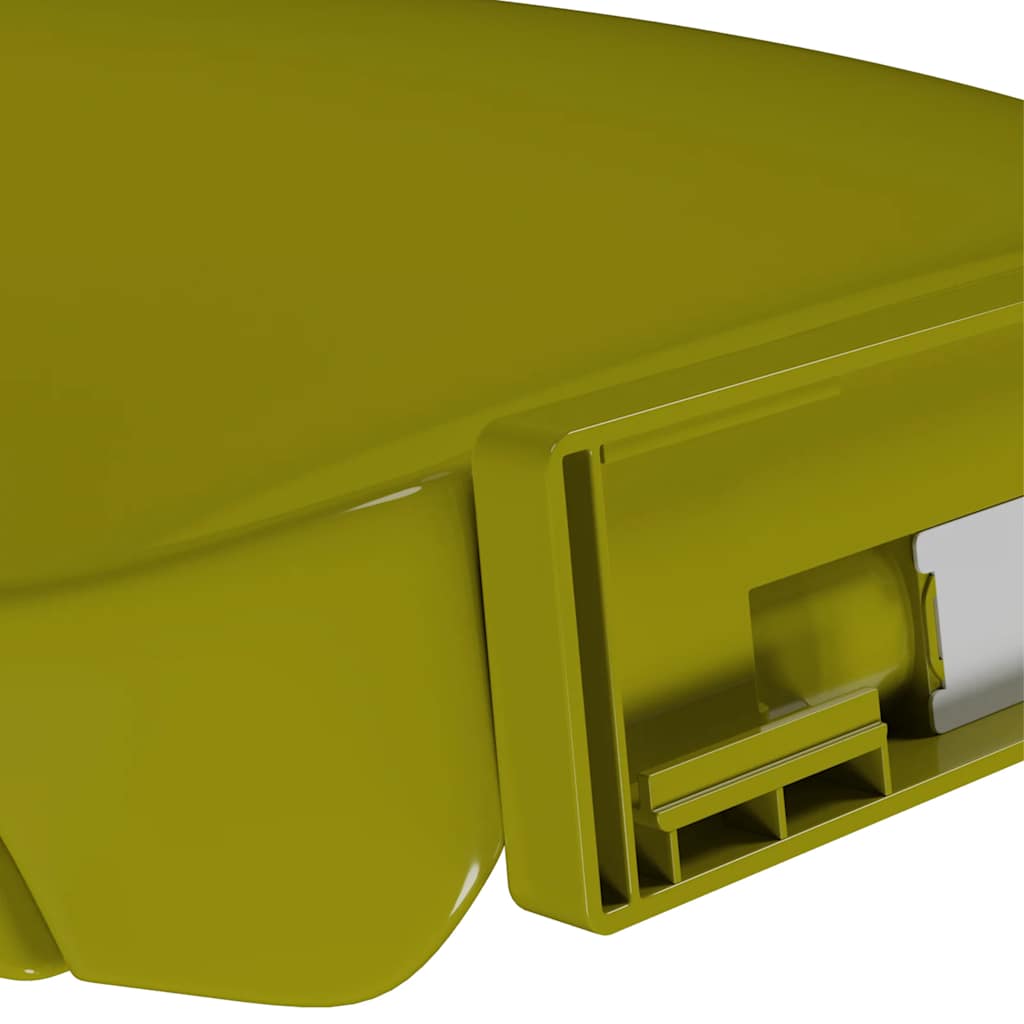 Tavoletta WC a Chiusura Ammortizzata Verde Ovale