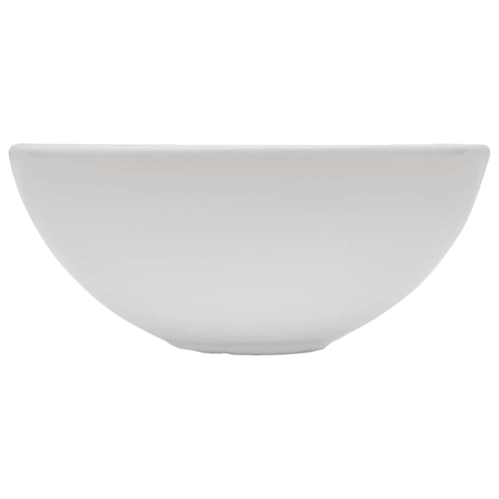 Set Mobili da Bagno 2 pz Ceramica Bianco | homemem39