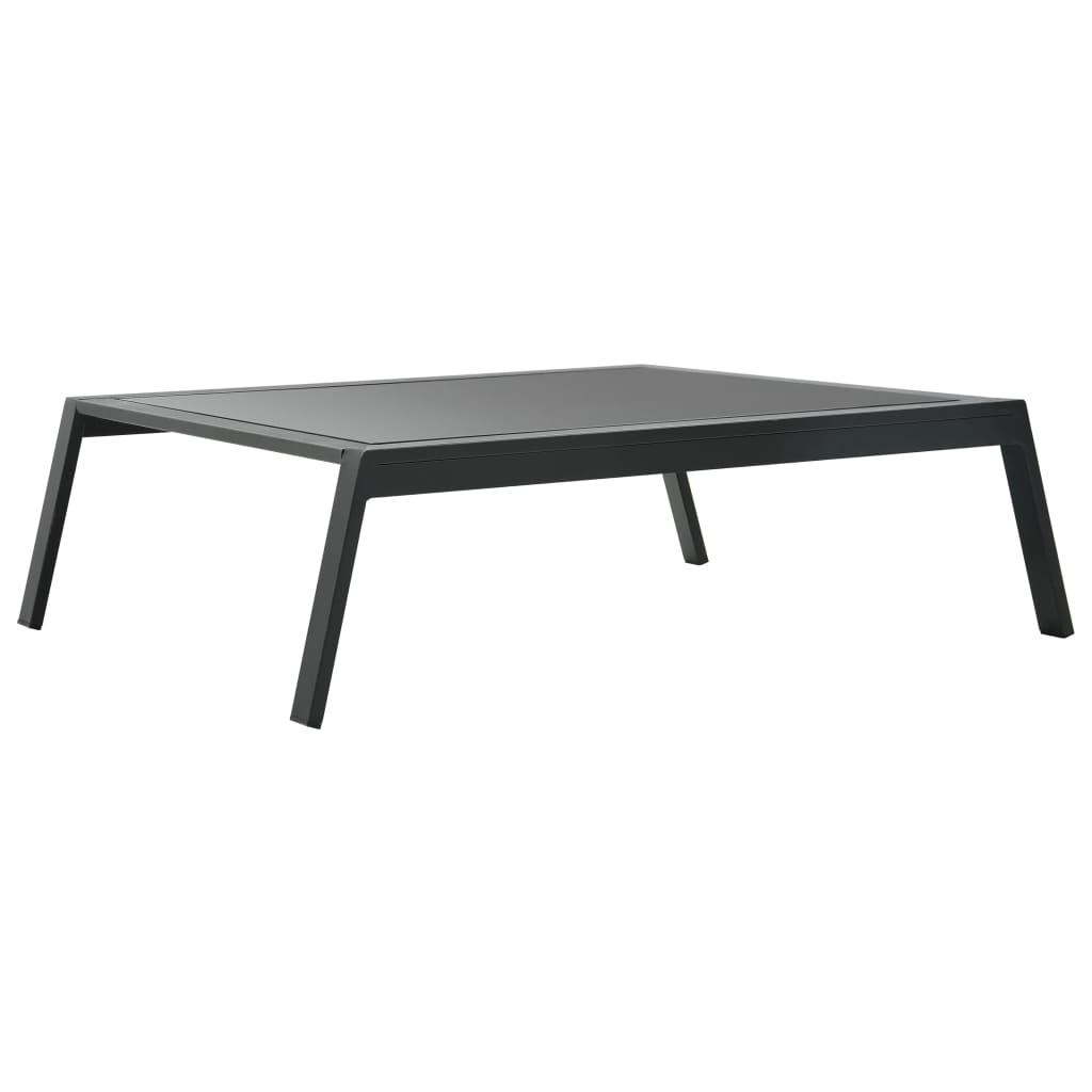 Set Divani da Giardino 5 pz con Cuscini Alluminio Grigio Scuro | homemem39