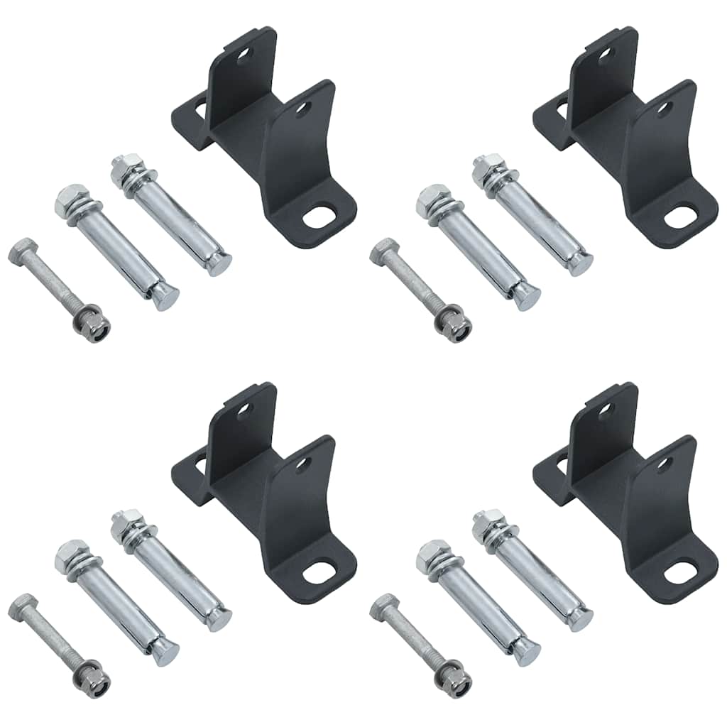 Tenda con Sensore Vento e LED 500x300 cm Blu e Bianca - homemem39