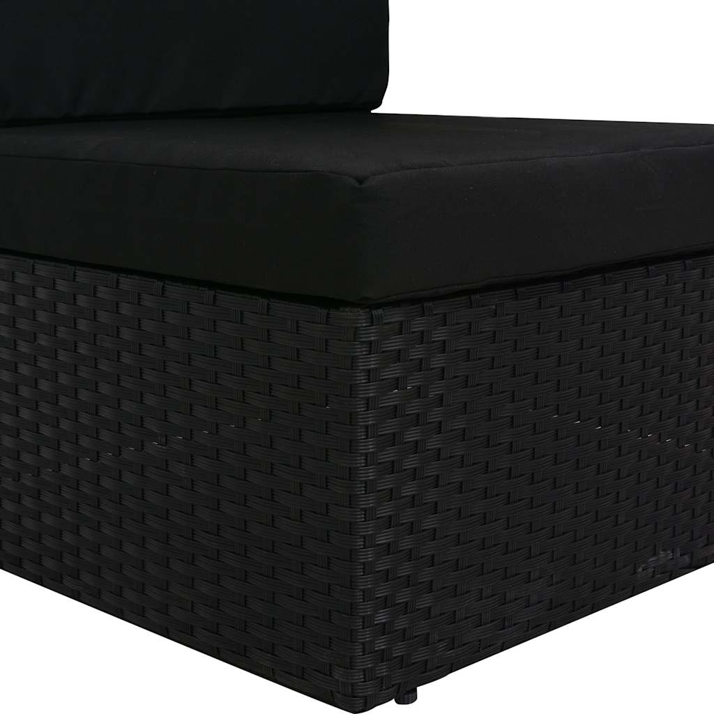 Divano Modulare a 2 Posti in Polyrattan