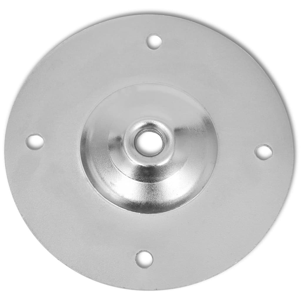 Gambe Telescopiche per Tavolo 4 pz Cromate 710-1100 mm