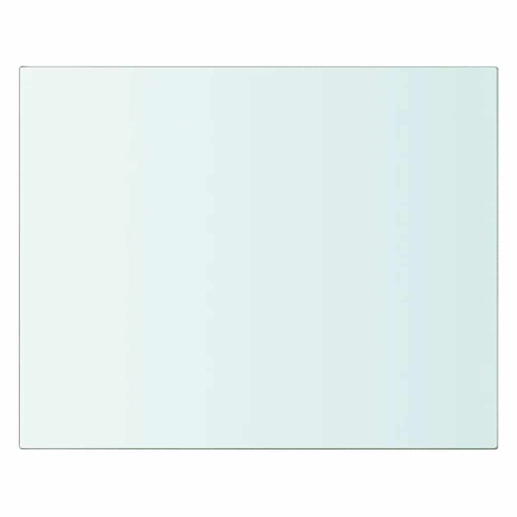 Mensole in Vetro Trasparente 2 pz 20x20 cm | homemem39