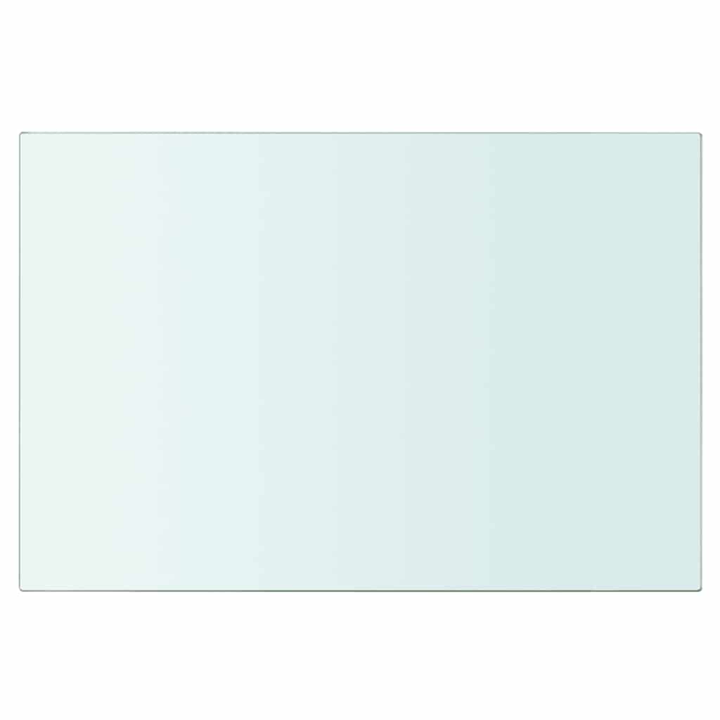 Mensole in Vetro Trasparente 2 pz 30x15 cm | homemem39