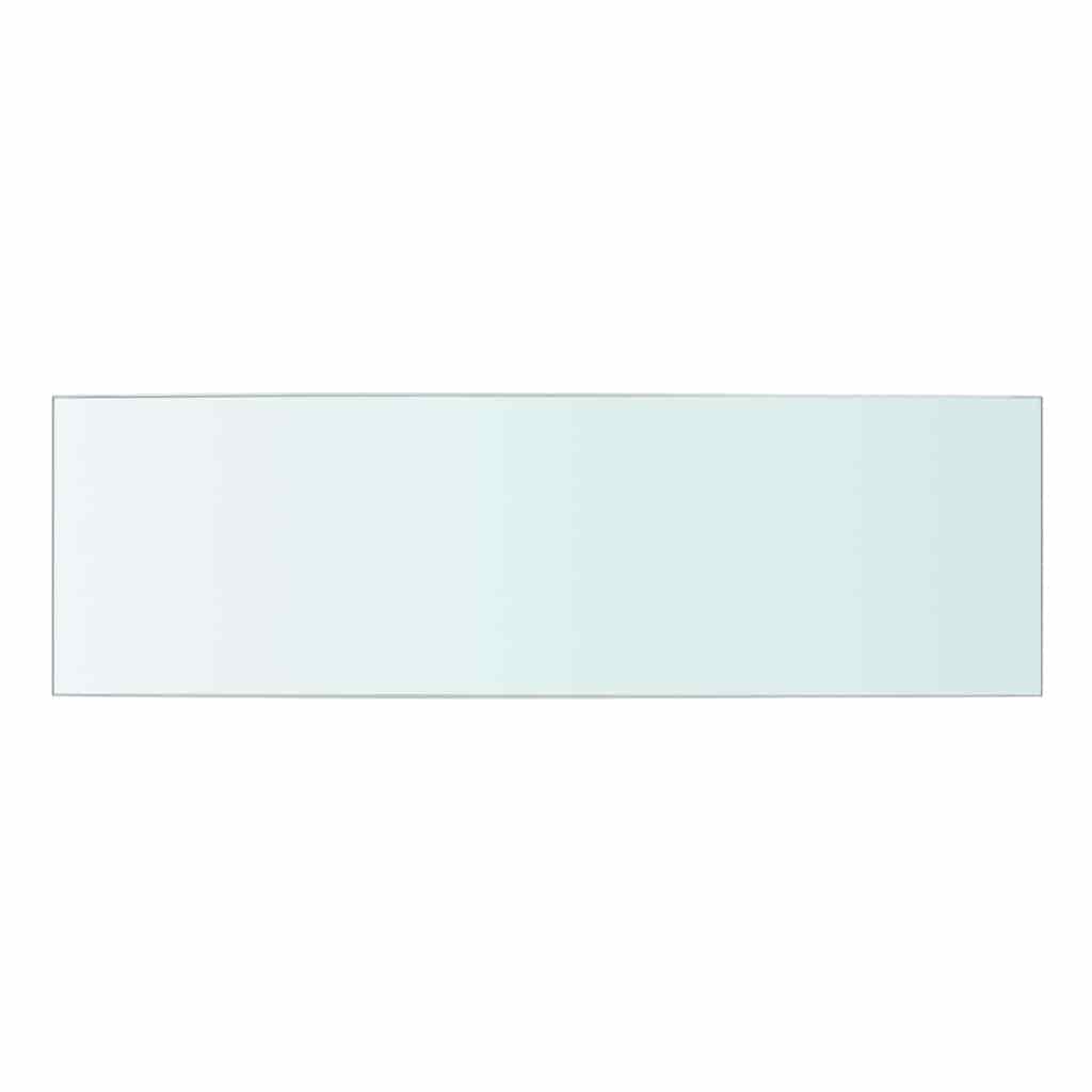 Mensole in Vetro Trasparente 2 pz 50x15 cm | homemem39