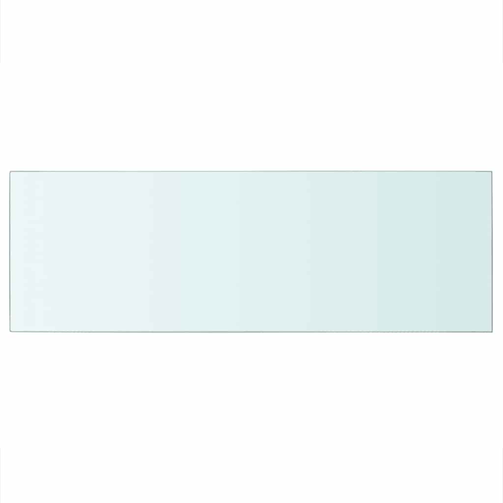 Mensole in Vetro Trasparente 2 pz 70x25 cm | homemem39