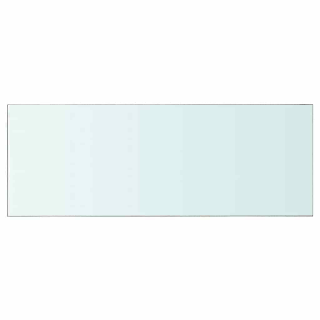 Mensole in Vetro Trasparente 2 pz 80x30 cm | homemem39