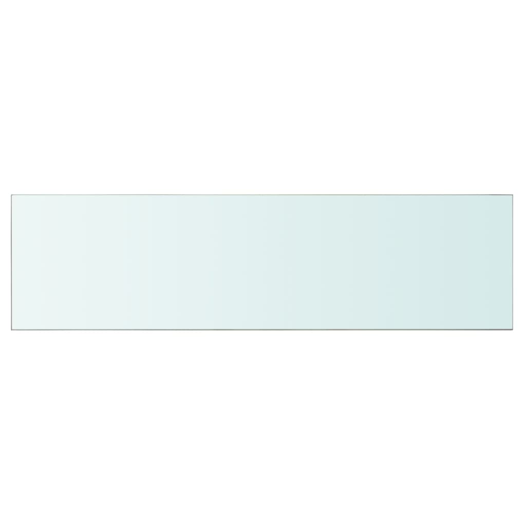 Mensole in Vetro Trasparente 2 pz 110x30 cm | homemem39