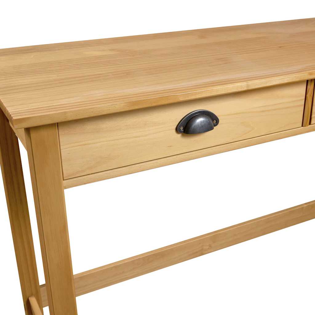 Consolle Hill con 2 Cassetti 110x45x74 cm in Massello di Pino | homemem39