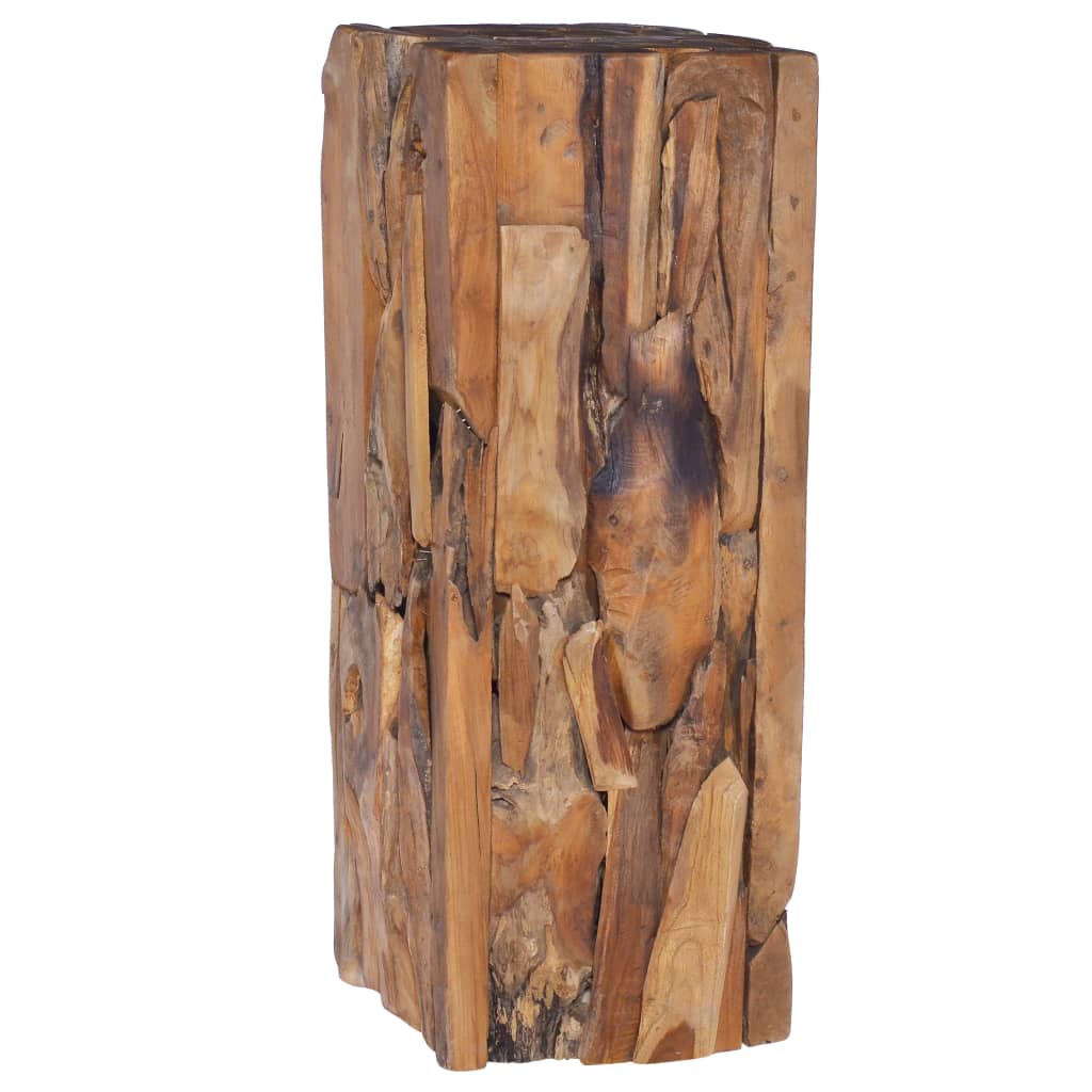 Tavolino da Salotto 30x30x80 cm in Legno Massello di Teak | homemem39