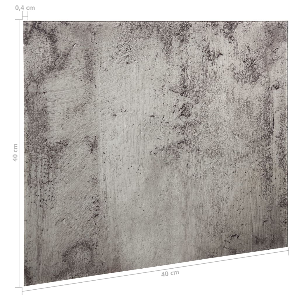 Lavagna Magnetica a Parete in Vetro 40x40 cm | homemem39