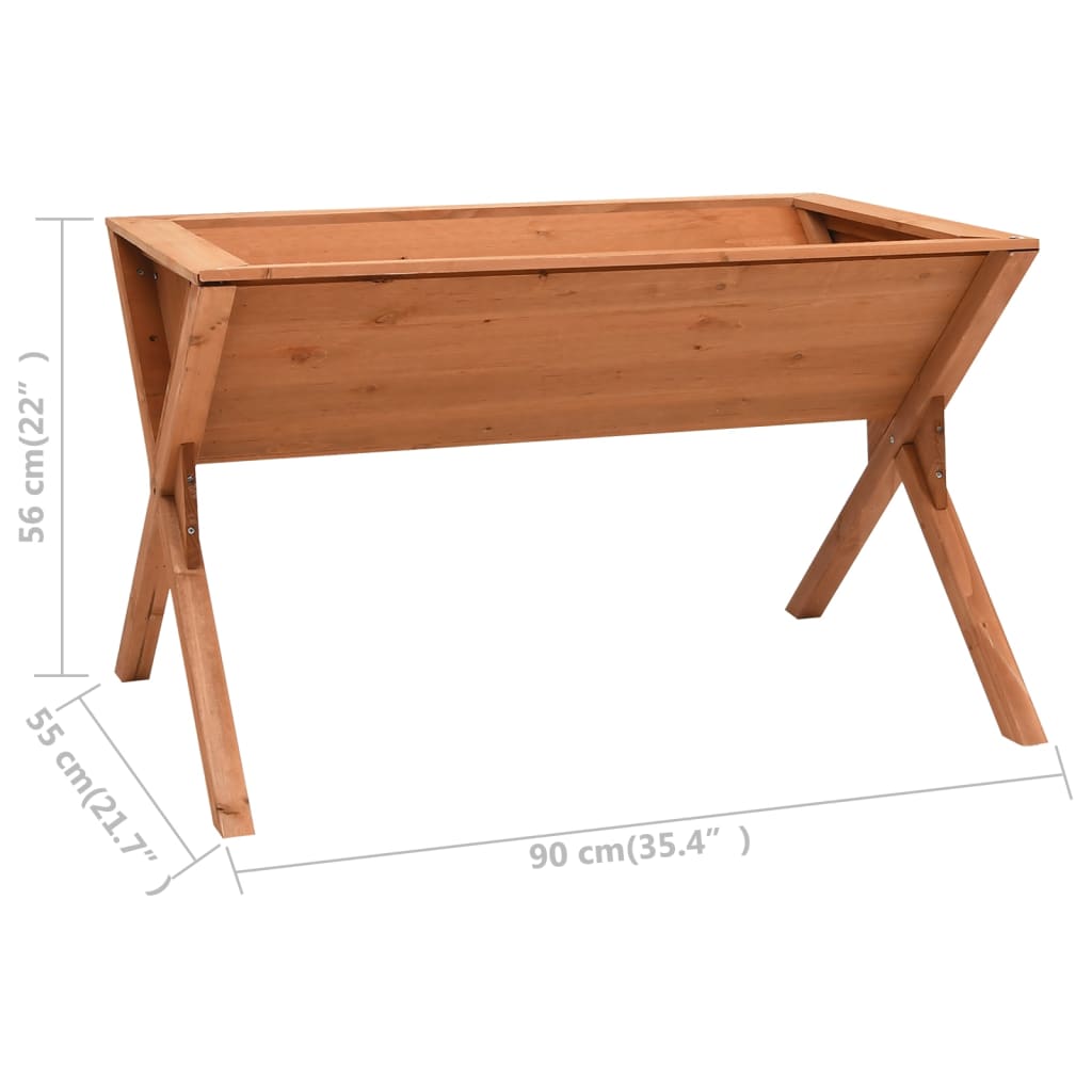 Fioriera 90x55x56 cm in Legno di Abete | homemem39