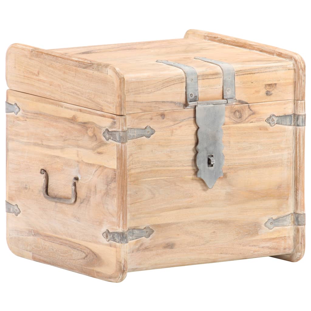 Baule 40x40x40 cm in Legno Massello di Acacia | homemem39