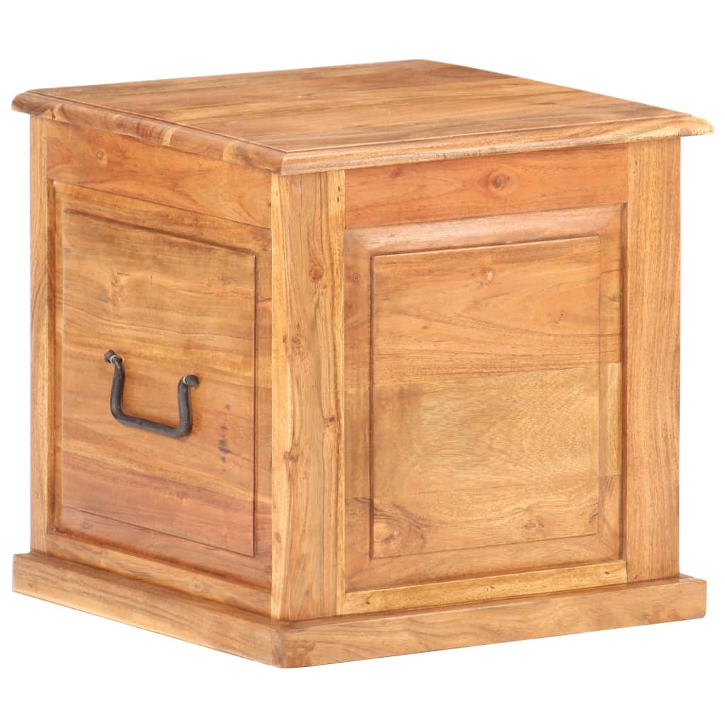 Baule 40x40x40 cm in Legno Massello di Acacia | homemem39