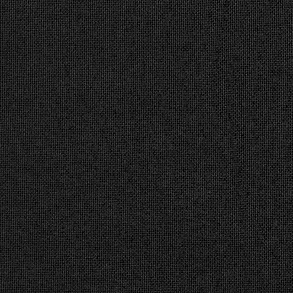 Tende Oscuranti Effetto Lino con Occhielli 2 pz 140x175 cm Nere