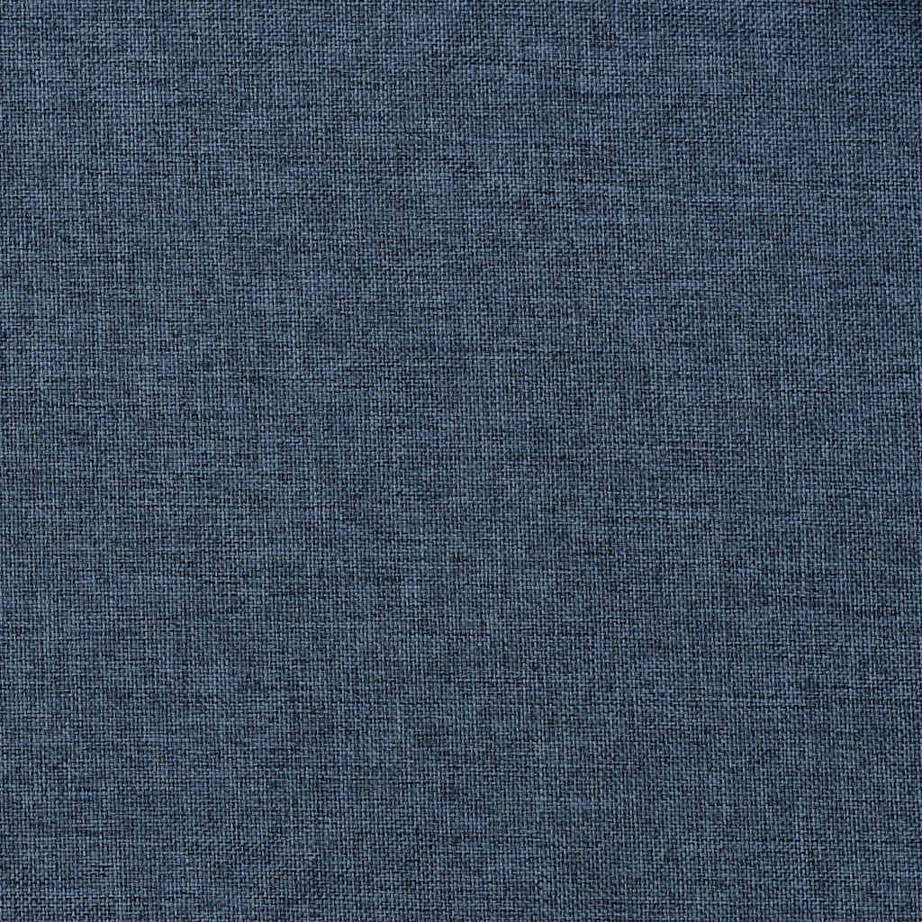 Tende Oscuranti Effetto Lino con Occhielli 2 pz Blu 140x225 cm