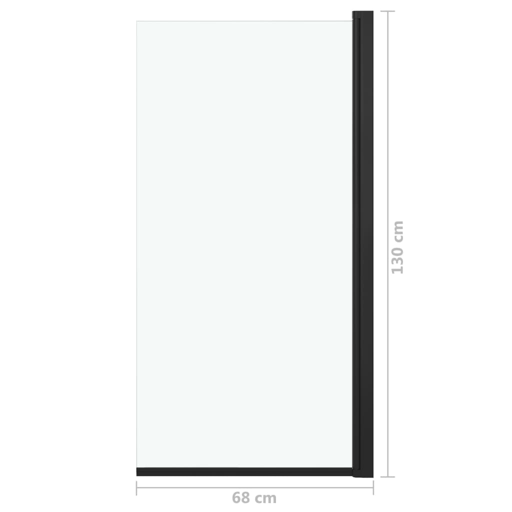 Box Doccia in ESG 68x130 cm Nero | homemem39