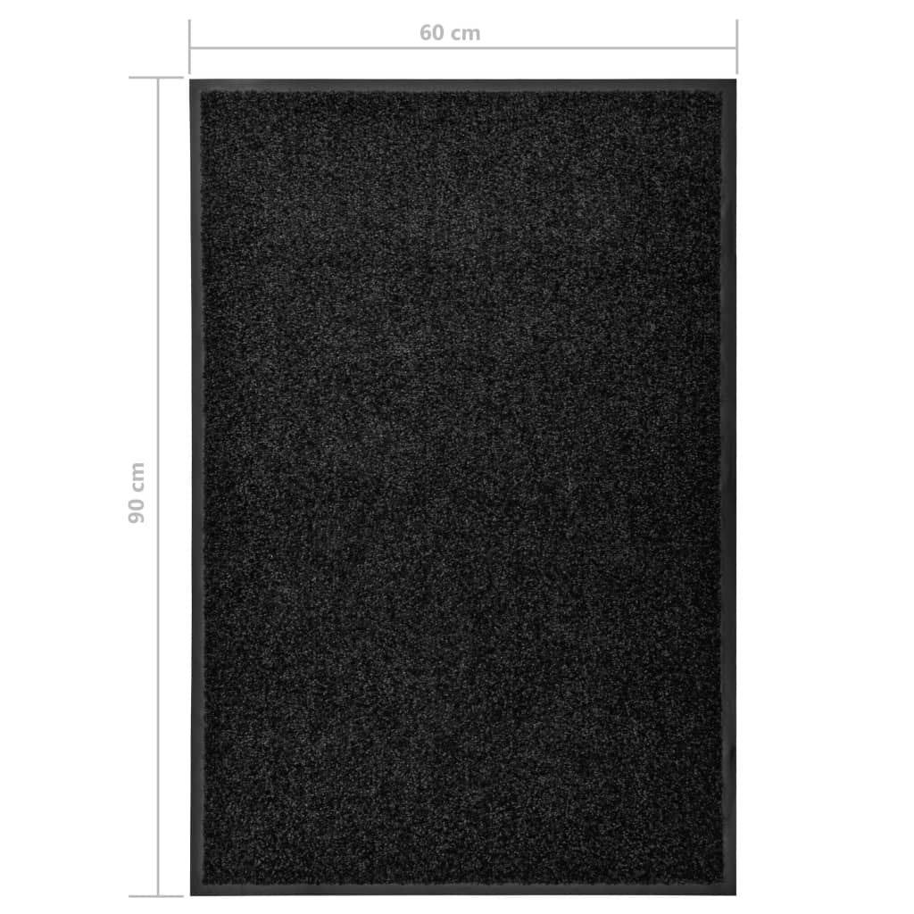 Zerbino Lavabile Nero 60x90 cm | homemem39