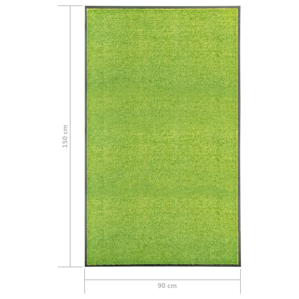 Zerbino Lavabile Verde 90x150 cm | homemem39