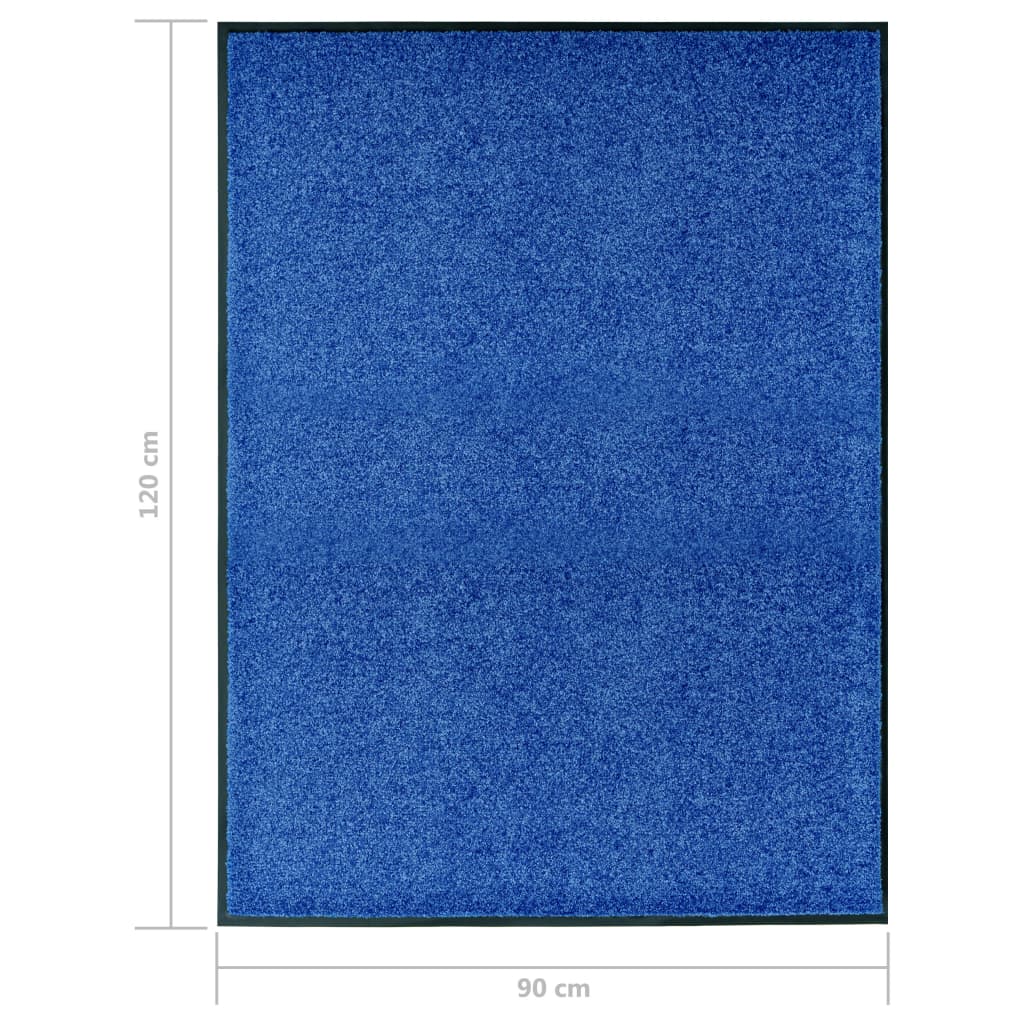 Zerbino Lavabile Blu 90x120 cm | homemem39