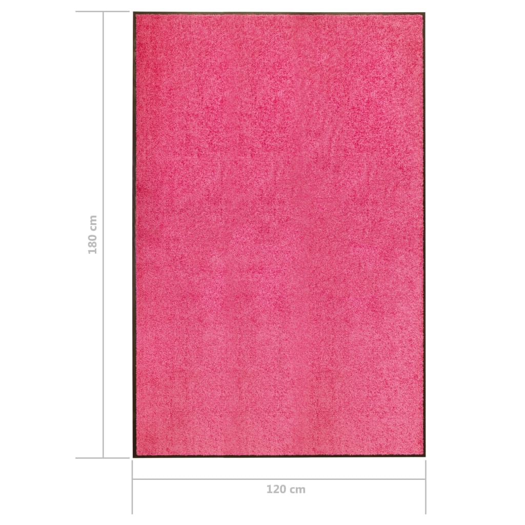 Zerbino Lavabile Rosa 120x180 cm | homemem39